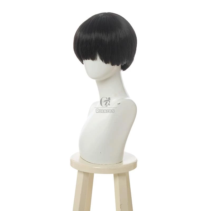 Toilet-Bound Hanako-kun Hanako-kun Black Short Wigs 3 Toilet-Bound Hanako-kun Hanako-kun Black Short Wigs - Image 3