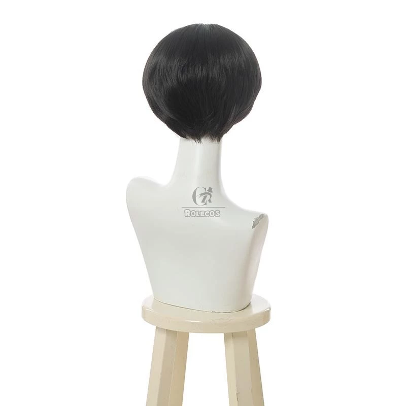 Toilet-Bound Hanako-kun Hanako-kun Black Short Wigs 4 Toilet-Bound Hanako-kun Hanako-kun Black Short Wigs - Image 4