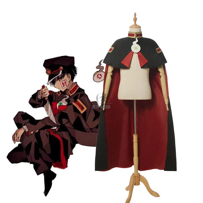 Toilet-Bound Hanako-kun Hanako-kun Cloak Cosplay Costume 1 Toilet-Bound Hanako-kun Hanako-kun Cloak Cosplay Costume