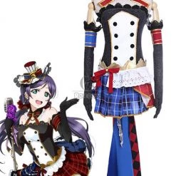 Love Live! Nozomi Tojo Cosplay Costume Black Lace