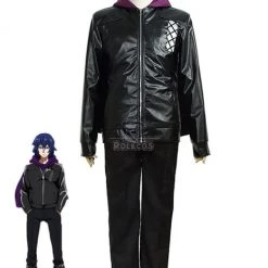 Tokyo Ghoul Kirishima Ayato Black PU Cosplay Costume Fancy Uniform