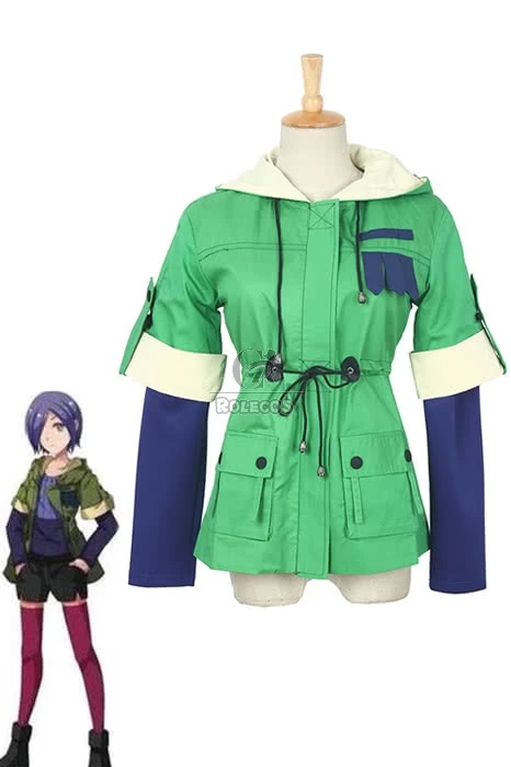 Tokyo Ghoul Kirishima Touka Coat Cosplay Costume 1 Tokyo Ghoul Kirishima Touka Coat Cosplay Costume