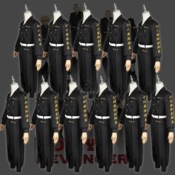 Tokyo Revengers Baji Hayashida Kawata Matsuno Mitsuya Shiba Uniform Cosplay Costume