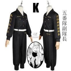 Tokyo Revengers Baji Hayashida Kawata Matsuno Mitsuya Shiba Uniform Cosplay Costume -Anime Costumes store online tokyo revengers baji hayashida kawata matsuno mitsuya shiba uniform cosplay costume 13