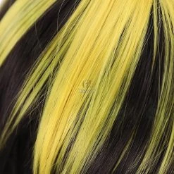 Tokyo Revengers Hanemiya Kazutora Blond Mixed Black Cosplay Wigs -Anime Costumes store online tokyo revengers hanemiya kazutora blond mixed black cosplay wigs 8