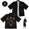 Tokyo Revengers Ryuuguuji Ken Haori T-shirt Cosplay Costume