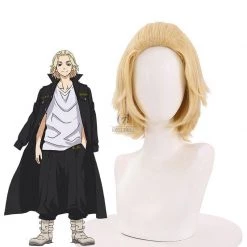 Tokyo Revengers Sano Manjirou Blond Cosplay Wigs