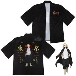 Tokyo Revengers Sano Manjirou Haori T-shirt Cosplay Costume