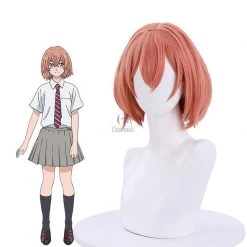Tokyo Revengers Tachibana Hinata Orange Pink Cosplay Wigs