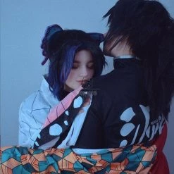 Demon Slayer / Kimetsu no Yaiba Tomioka Giyuu Kimono Cosplay Costume -Anime Costumes store online tomioka giyuu kimono cosplay costume 2