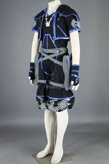 Kingdom Hearts Cosplay Costume - Sora 4th Ver black 2 Kingdom Hearts Cosplay Costume - Sora 4th Ver black - Image 2