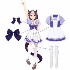 Uma Musume: Pretty Derby Special Week Cosplay Costume -Anime Costumes store online uma musume pretty derby special week cosplay costume 8