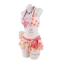 Uma Musume Pretty Derby Special Week Swimsuit Cosplay Costume -Anime Costumes store online uma musume pretty derby special week swimsuit cosplay costume2