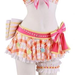 Uma Musume Pretty Derby Special Week Swimsuit Cosplay Costume -Anime Costumes store online uma musume pretty derby special week swimsuit cosplay costume7