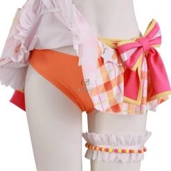 Uma Musume Pretty Derby Special Week Swimsuit Cosplay Costume -Anime Costumes store online uma musume pretty derby special week swimsuit cosplay costume8