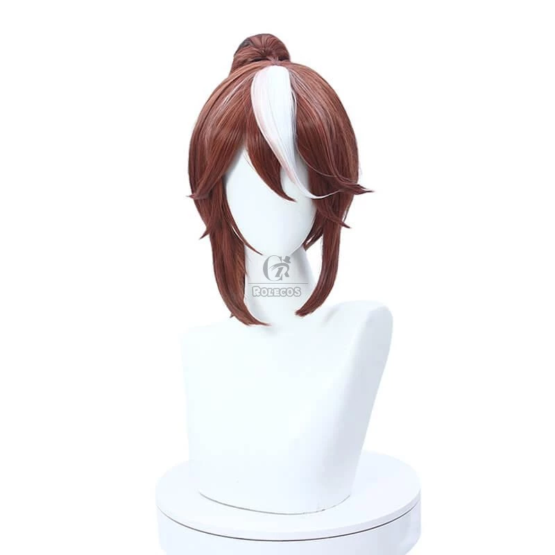 Uma Musume: Pretty Derby Toukai Teiou Brown Long Cosplay Wigs 4 Uma Musume: Pretty Derby Toukai Teiou Brown Long Cosplay Wigs - Image 4