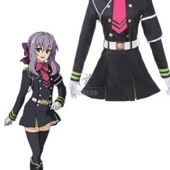 Seraph of the End Hiiragi Shinoa Cosplay Costumes