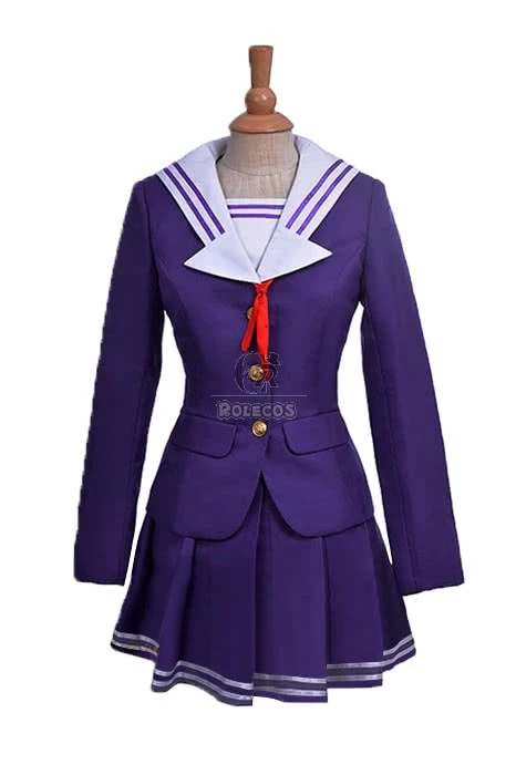 Saekano: How to Raise a Boring Girlfriend Utaha Kasumigaoka Purple Dress Anime Cosplay Costumes 2 Saekano: How to Raise a Boring Girlfriend Utaha Kasumigaoka Purple Dress Anime Cosplay Costumes - Image 2