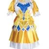 Cosplay Costume For Date A Live Izayoi Miku Deluxe Yellow Dress