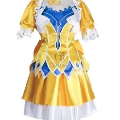 Cosplay Costume For Date A Live Izayoi Miku Deluxe Yellow Dress