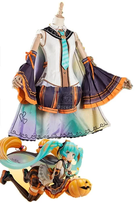 Presale Vocaloid Miku Halloween Anime Cosplay Costumes 1 Presale Vocaloid Miku Halloween Anime Cosplay Costumes