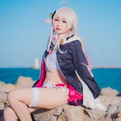 Vtuber Kagura Nana Cosplay Costume -Anime Costumes store online vtuber kagura nana cosplay costume 5