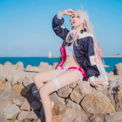Vtuber Kagura Nana Cosplay Costume -Anime Costumes store online vtuber kagura nana cosplay costume 8