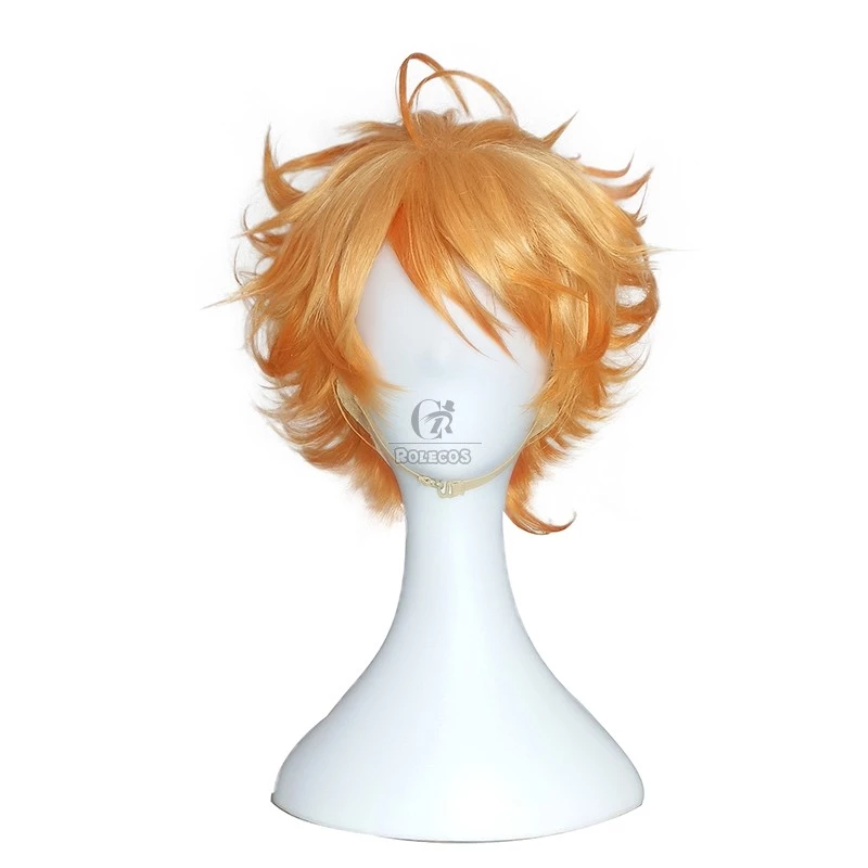 The Promised Neverland Emma Blonde Curly Wigs 3 The Promised Neverland Emma Blonde Curly Wigs - Image 3