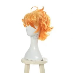 The Promised Neverland Emma Blonde Curly Wigs 10 The Promised Neverland Emma Blonde Curly Wigs -Anime Costumes store online yakusoku no neverland emma blond curly wigs 5