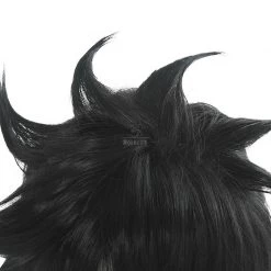 The Promised Neverland Ray Black Short Cosplay Wigs 11 The Promised Neverland Ray Black Short Cosplay Wigs -Anime Costumes store online yakusoku no neverland ray black short cosplay wigs 3 1