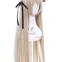 Yosuga no Sora Kasugano Sora Light Gray Straight Wigs -Anime Costumes store online yosuga no sora kasugano sora light gray straight wigs2