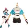 Youtuber Kizuna AI Woman Cosplay Costume