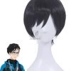 YURI!!! on ICE Yuri Katsuki Cosplay Wigs Men Short Black Wigs