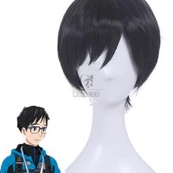 YURI!!! on ICE Yuri Katsuki Cosplay Wigs Men Short Black Wigs