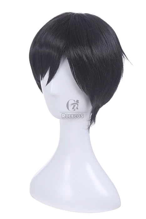 YURI!!! on ICE Yuri Katsuki Cosplay Wigs Men Short Black Wigs 3 YURI!!! on ICE Yuri Katsuki Cosplay Wigs Men Short Black Wigs - Image 3