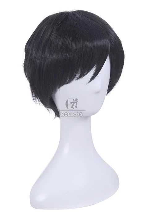 YURI!!! on ICE Yuri Katsuki Cosplay Wigs Men Short Black Wigs 4 YURI!!! on ICE Yuri Katsuki Cosplay Wigs Men Short Black Wigs - Image 4