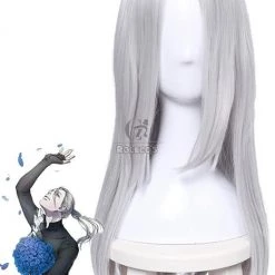 Yuri on Ice Victor Nikiforov Long Silver Anime Cosplay Wigs