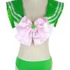 Super Sprout Anime Cosplay Costume of Three Colors Swim Suit