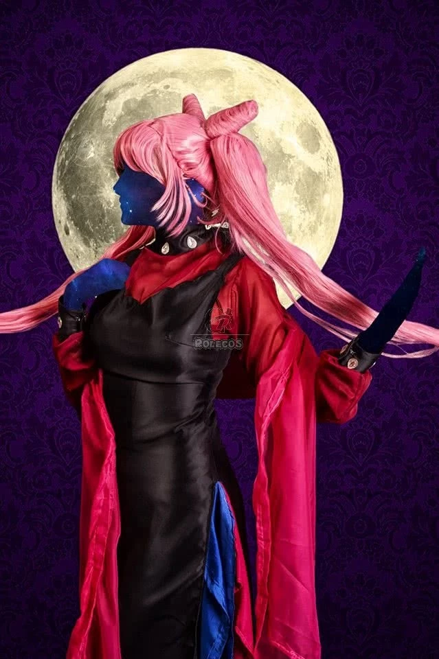 130cm Long Sailor Moon Cosplay Wigs Pink Woman Wigs 2 130cm Long Sailor Moon Cosplay Wigs Pink Woman Wigs - Image 2