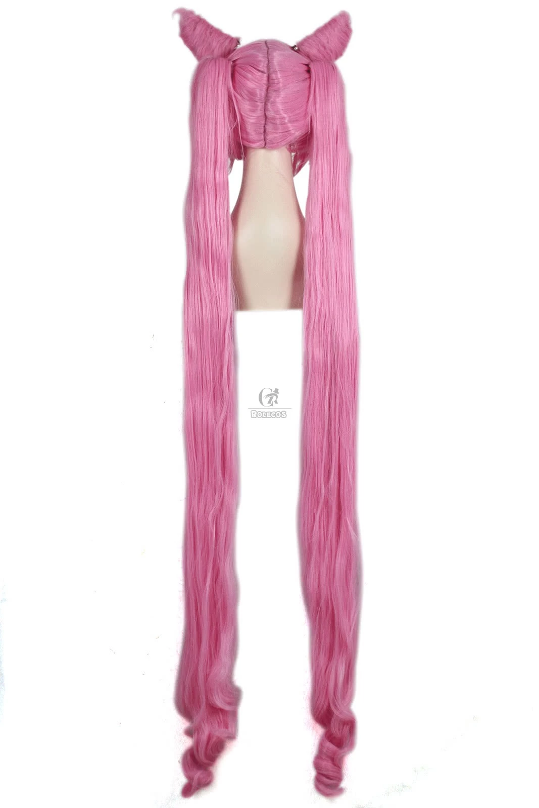 130cm Long Sailor Moon Cosplay Wigs Pink Woman Wigs 6 130cm Long Sailor Moon Cosplay Wigs Pink Woman Wigs - Image 6