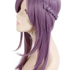 30CM Seraph Of The End Shinoa Hiragi Purple Styled Cosplay Wig -Anime Costumes store online zy160 5