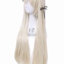 Yosuga no Sora Kasugano Sora Long Flaxen Synthetic Cosplay Wigs 10 Yosuga no Sora Kasugano Sora Long Flaxen Synthetic Cosplay Wigs -Anime Costumes store online zy236 2