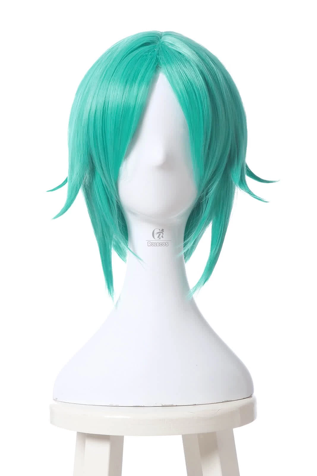 Houseki no Kuni Phos Cosplay Wigs Land of the Lustrous Short Green Synthetic Anime Wigs 2 Houseki no Kuni Phos Cosplay Wigs Land of the Lustrous Short Green Synthetic Anime Wigs - Image 2