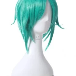 Houseki no Kuni Phos Cosplay Wigs Land of the Lustrous Short Green Synthetic Anime Wigs 8 Houseki no Kuni Phos Cosplay Wigs Land of the Lustrous Short Green Synthetic Anime Wigs -Anime Costumes store online zy283 2