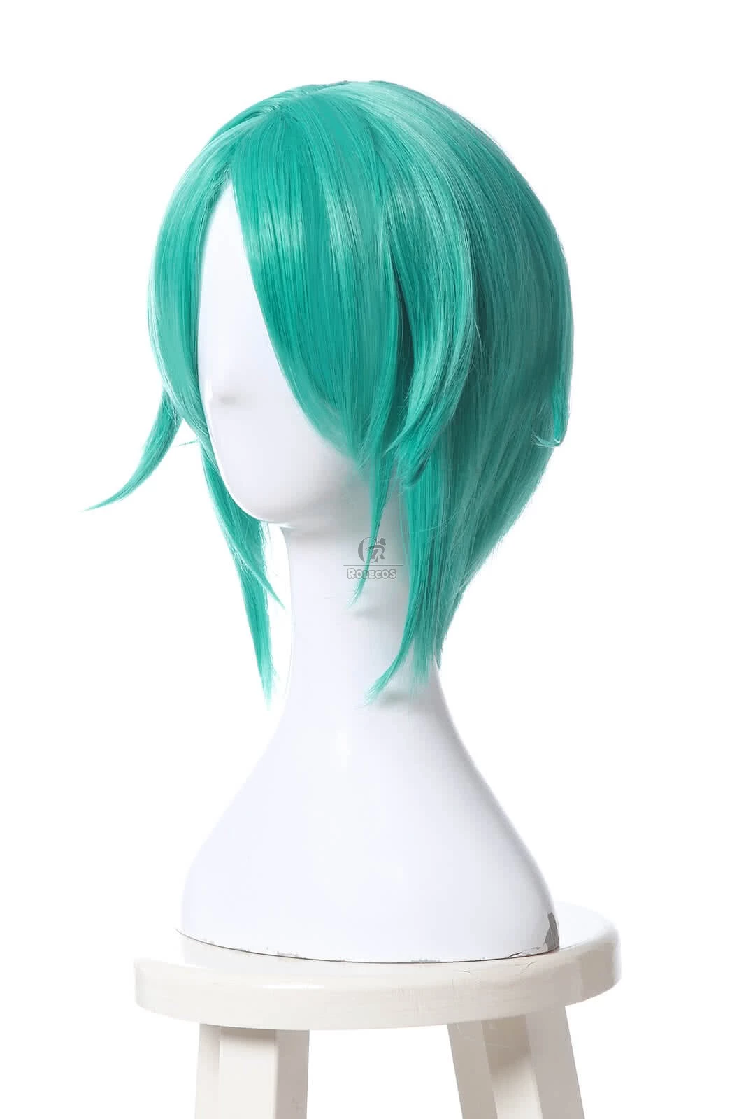 Houseki no Kuni Phos Cosplay Wigs Land of the Lustrous Short Green Synthetic Anime Wigs 3 Houseki no Kuni Phos Cosplay Wigs Land of the Lustrous Short Green Synthetic Anime Wigs - Image 3