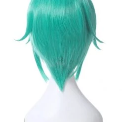 Houseki no Kuni Phos Cosplay Wigs Land of the Lustrous Short Green Synthetic Anime Wigs 9 Houseki no Kuni Phos Cosplay Wigs Land of the Lustrous Short Green Synthetic Anime Wigs -Anime Costumes store online zy283 4