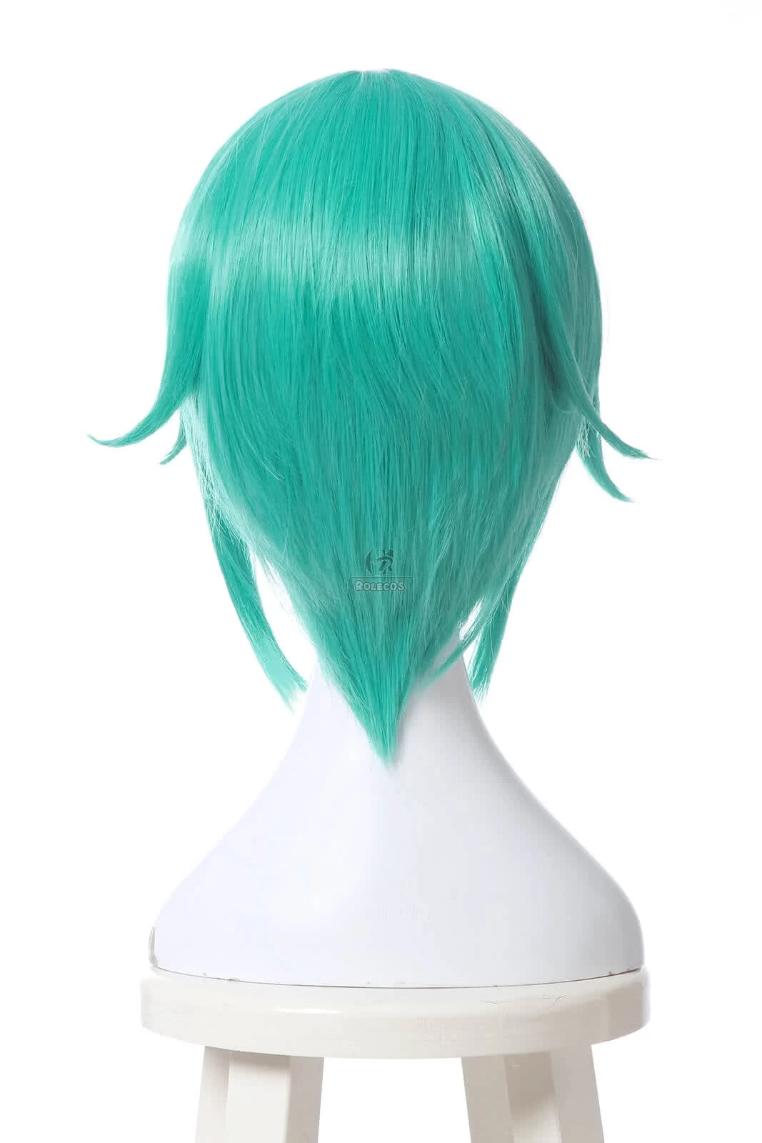 Houseki no Kuni Phos Cosplay Wigs Land of the Lustrous Short Green Synthetic Anime Wigs 5 Houseki no Kuni Phos Cosplay Wigs Land of the Lustrous Short Green Synthetic Anime Wigs - Image 5
