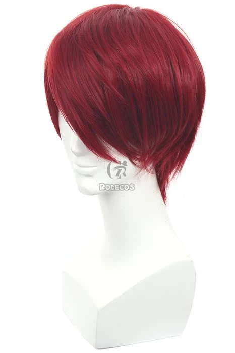 Free!Eternal Summer Rin Matsuoka Claret-red Short Straight Cosplay Wigs 7 Free!Eternal Summer Rin Matsuoka Claret-red Short Straight Cosplay Wigs - Image 7