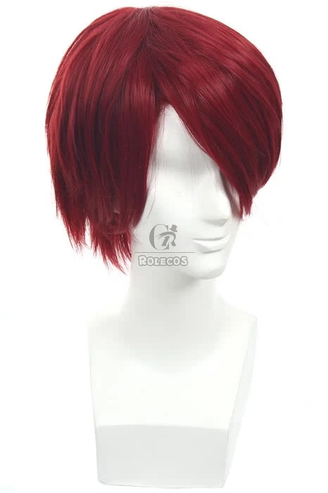 Free!Eternal Summer Rin Matsuoka Claret-red Short Straight Cosplay Wigs 8 Free!Eternal Summer Rin Matsuoka Claret-red Short Straight Cosplay Wigs - Image 8