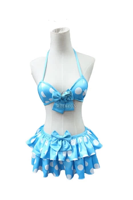 Eromanga Sensei Izumi Sagiri Anime Blue Swimsuit Cosplay Costumes - Image 2